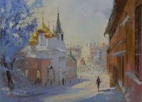 Nail Galimov "Winter sunny day." Nizhny Novgorod 