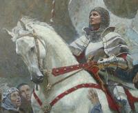 Elena (EVA) Chernykh Jeanne of Arc (fragment) Известных людей